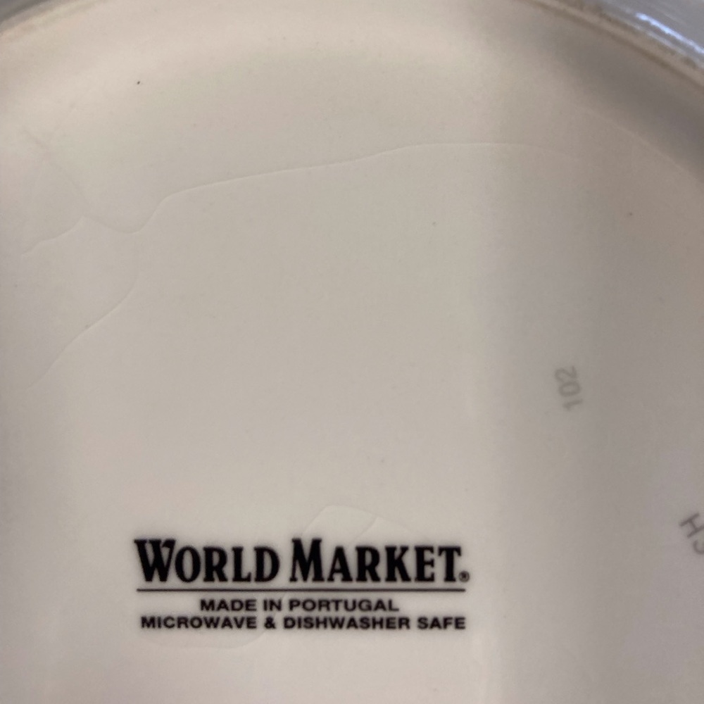 World Market Plates Made in Potugal - Picture 5 of 5